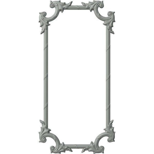 Ekena Millwork 31-in. W x 62-in. H Tirana Panel Moulding Kit Single Panel PMLKTI31X62A - main